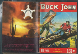 Bd " Buck John   " Bimensuel N° 182 "   L'homme Aux Doigts Crochus      , DL  N° 40  1954 - BE-   BUC 1103 - Small Size