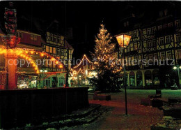 73214195 Butzbach Marktplatz Zur Weihnachtszeit Brunnen Christbaum Butzbach - Butzbach