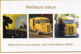 P - CARTE DE VOEUX - MEILLEURS VOEUX DE PHILIPPE DORGE DIRECTEUR GENERAL DE LA BRANCHE SERVICES COURIER-COLIS DELA POSTE - Altri & Non Classificati