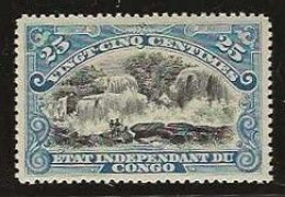 Congo   .   OBP    .   22   .    **      .  Postfris  .   /   .   Neuf Avec Gomme D'origine Et SANS Charnière - 1884-1894