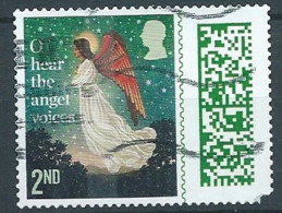 GROSSBRITANNIEN GRANDE BRETAGNE GB  2023 CHRISTMAS: O HOLY NIGHT S/A 2ND USED FALT DENT SG 5100 MI 5337 YT 5728 SN 4443 - Oblitérés