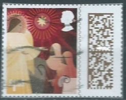 GROSSBRITANNIEN GRANDE BRETAGNE GB 2022 CHRISTMAS £1.85 USED ON PLASTIC SG 4736 MI 5072 YT 5463 SN 4297 - Oblitérés