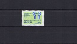 Argentina 1978 Football Soccer World Cup Stamp MNH - 1978 – Argentine