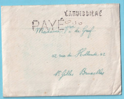 Fortune L Griffe LABUISSIERE  0,10 + PAYE Vers St Gilles  (pas Courant)  - Fortune Cancels (1919)