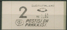 Finnland Automatenmarken 1991 1,60 MK Einzelwert, ATM 10.2 Z 2 Postfrisch - Automaatzegels [ATM]