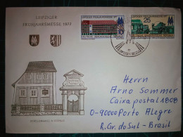 ALLEMAGNE (DDR). Enveloppe FDC Avec Cachet Commémoratif De “Leipziger Fruhjahrsmesse”. Timbre Et Cachet Spécial. - 1971-1980