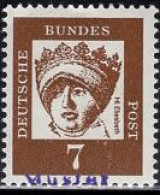 GERMANY(1961) St. Elizabeth Of Thuringia. MUSTER (specimen) Overprint. Scott No 825. - Sonstige & Ohne Zuordnung