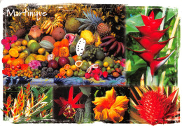 97 MARTINIQUE  Création Florale Et Fruits Des Tropiques Par André EXBRAYAT Fort De France  (Scan R/V) N°  38   \PB1109 - Fort De France