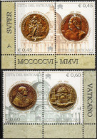 Vatican 2006 St Piter Basilica 500 Year 2 Pairs MNH Pope Julius II, Design & Build By Bramante, Donato D'Angelo Lazzari - Unused Stamps