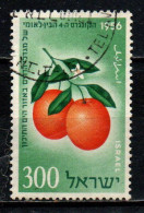 ISRAELE - 1956 - 4th Intl. Congress Of Mediterranean Citrus Growers - USATO - Used Stamps (without Tabs)