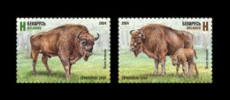 Belarus 2024 Mih. 1564/65 Fauna. European Bison MNH ** - Belarus