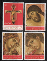 Vatican 2002 Death Of Christ By Cimabue 4 Values MNH Maria, Johannes - Unused Stamps