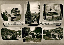 73166258 Auerbach Bergstrasse Burgruine Waldkapelle Panorama Luftkurort Schwanen - Bensheim