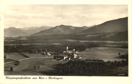 Wallfahrtsort Wies Bei Steingaden, Flugzeugaufnahme - Weilheim