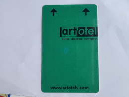 GERMANY-ARTOTELS-hotal Key Card-(1101)-used Card - Hotel Keycards