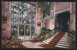 AK Locarno, Hotel Metropole, Vestibule  - Locarno