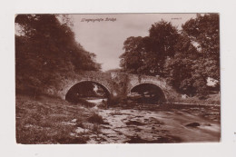 WALES - Llwyncyntefin Bridge Unused Vintage Postcard - Breconshire