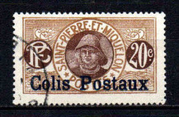 St Pierre Et Miquelon    - 1917 -  Colis Postaux N° 4  - Oblit - Used - Usados