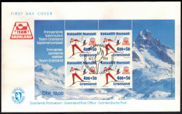 Grönland Block Wintersport Ski 1994 - Briefe U. Dokumente