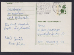 Bund Ganzsache Unfallverhütung + ZuF Industrie & T. P 119 Antwort Heiligenhafen - Postcards - Used