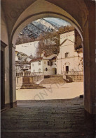 CARTOLINA  C12 CAMPIGLIA CERVO M1020,BIELLA,PIEMONTE-SANTUARIO DI S.GIOVANNI BATTISTA-SCORCIO DAL PORTICATO-VIAGG. 1982 - Biella