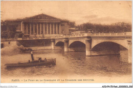 AJOP4-75-0357 - PARIS - PONT - Le Pont De La Concorde Et La Chambre Des Députés - Ponts