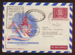 Flugpost Airmail Ballonpost Ballon Post Österreich 60g UPU Privatganzsache - Zeppelins