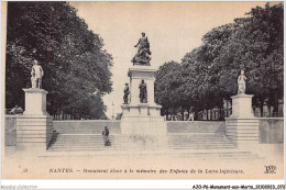 AJOP6-0545 - MONUMENT-AUX-MORTS - Nantes - Monument élevé à La Mémoire Des Enfants De La Loire-iinférieure - Monuments Aux Morts