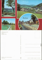 Bockau (Erzgebirge) Teilansichten (2), Freibad, Karl-Marx-Straße 1981 - Bockau