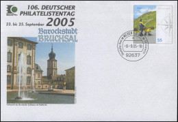 USo 103 Philatelistentag Bruchsal 2005,  VS-O Weiden - Briefomslagen - Ongebruikt