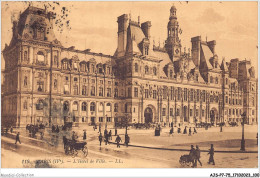 AJSP7-75-0658 - PARIS - L'hôtel De Ville - Cafés, Hotels, Restaurants