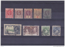 NIGERIA 1921-1938 Petit  LOT Oblitéré, Used Cote Yvert : 14 Euros - Nigeria (...-1960)