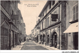 CAR-AAWP4-38-0322 - LA TOUR-DU-PIN - Rue D'italie - La Tour-du-Pin