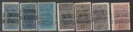 ALGERIE - COLIS POSTAUX - N°7+7B+8+8A+9 * (1921-26) Lot De 7 Timbres * - Colis Postaux