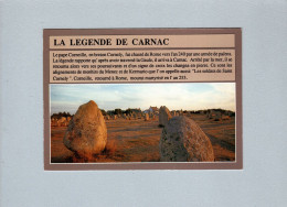 Carnac (56) : La Légende De Carnac - Dolmen & Menhirs