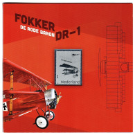 SALE!!! NETHERLANDS PAÍSES BAJOS PAYS BAS 2024 Folder With Silver Stamp Fokker DR-1 MNH ** - Sonstige & Ohne Zuordnung