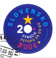 SLOVAKIA 2024 - 20th Anniversary Of The Slovak Republic‘s Entry Into The EU - Used Stamps