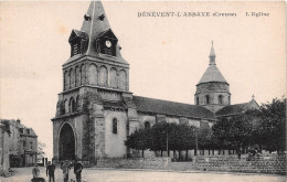 France Creuse Benevent L Abbaye L Eglise (scan Recto Verso ) Nono0042 - Benevent L'Abbaye