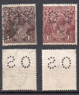 Australia, Used, 1915, Michel 26, OS, George V - Oblitérés