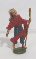 I117216 Pastorello Presepe - Statuina In Plastica - Viandante - Christmas Cribs