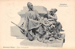 GUINEE FRANCAISE CONAKRY MONUMENT BALLAY , SOCLE , VUE DE GAUCHE  (scan Recto-verso) OO 0957 - French Guinea
