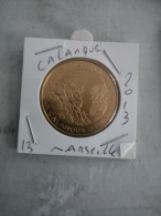 Médaille Touristique Monnaie De Paris 13 Marseille Calanque  2013 - 2013