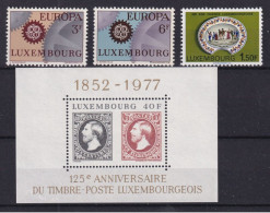 Timbres    Luxembourg Neufs ** Sans Charnières  1967-1977 - Unused Stamps