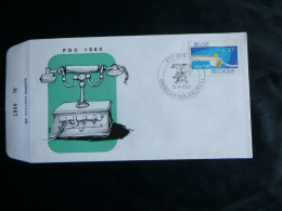 1980 1969 Echophil FDC (Brux/Brus) : "50e Verjaring Van De R.T.T / CINQUANTAIRE DE LA R.T.T" - 1971-1980