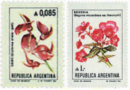 730438 MNH ARGENTINA 1985 SERIE CORRIENTE. FLORES (VIII) - Ungebraucht