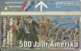 Netherlands: Ptt Telecom - 1992 211L 500 Jaar Amerika, Peter Stuyvesant. Mint - Privé