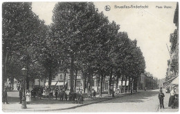 CPA CARTE POSTALE BELGIQUE BRUXELLES-ANDERLECHT PLACE WAYEZ 1909 - Anderlecht