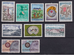 Timbres    Luxembourg Neufs ** Sans Charnières  1967 - Unused Stamps