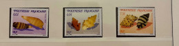 POLYNÉSIE FRANCAISE 1989 3v Neuf MNH ** YT 343 345 Mi FRENCH POLYNESIA FRANZOSISCH POLYNESIEN - Neufs