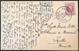 Belgique, Divers Sur Carte, Cachet FLOBECQ 1926 - (A584) - Autres & Non Classés